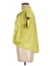 Rose + Olive 100% Polyester Green Short Sleeve Blouse Size L - photo 5
