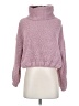 Urban Outfitters 100% Polyester Pink Turtleneck Sweater Size S - photo 1