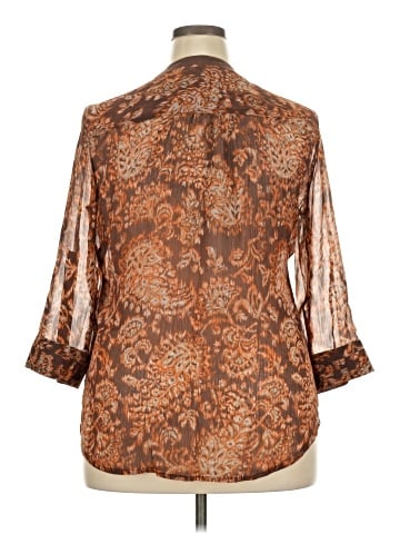 Coldwater Creek 3/4 Sleeve Blouse (view 2)