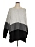 a.n.a. A New Approach Color Block Gray Pullover Sweater Size 1X - photo 1
