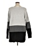 a.n.a. A New Approach Color Block Gray Pullover Sweater Size 1X - photo 2