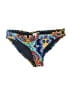 L Space Print Blue Swimsuit Bottoms Size S - photo 1