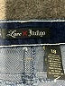 Love Indigo Graphic Blue Jeans Size 18 - photo 4