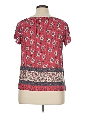 Style&Co Short Sleeve Blouse (view 2)