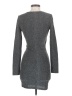 Babaton Metallic Gray Cocktail Dress Size S - photo 2