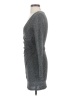 Babaton Metallic Gray Cocktail Dress Size S - photo 5