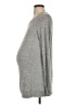Gap - Maternity Gray Casual Dress Size Sm Maternity - photo 5