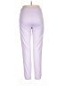 Adidas 100% Polyester Solid Purple Casual Pants Size L - photo 2