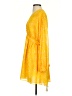 Alexis 100% Polyester Paisley Yellow Casual Dress Size S - photo 5