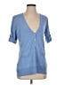 Lands' End Solid Blue Cardigan Size S - photo 1