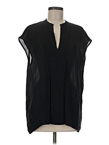 Vince. Sleeveless Silk Top (view 1)