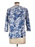 Tommy Bahama Blue 3/4 Sleeve Blouse Size L (estimated) - photo 2