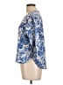 Tommy Bahama Blue 3/4 Sleeve Blouse Size L (estimated) - photo 5