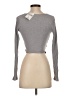 Forever 21 Gray Long Sleeve Top Size S - photo 2
