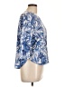 Tommy Bahama Blue 3/4 Sleeve Blouse Size L (estimated) - photo 4