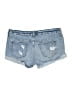 Express Jeans Stars Blue Denim Shorts Size 6 - photo 2