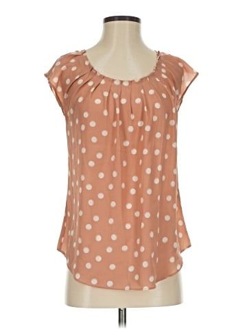 LC Lauren Conrad Short Sleeve Blouse (view 1)