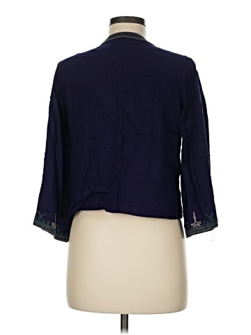 Solitaire 3/4 Sleeve Blouse (view 2)