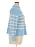 Kinross 100% Cotton Stripes Blue Pullover Sweater Size XL - photo 4