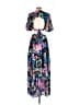 Flying Tomato 100% Polyester Tropical Blue Casual Dress Size M - photo 2