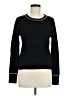 Veronica Beard 100% Cashmere Black Cashmere Pullover Sweater Size M - photo 1