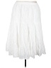 And Now This Solid White Casual Skirt Size 4X - photo 1