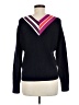 Sandro Color Block Blue Wool Pullover Sweater Size M - photo 2