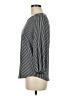 Adrianna Papell Stripes Black 3/4 Sleeve Blouse Size M - photo 5