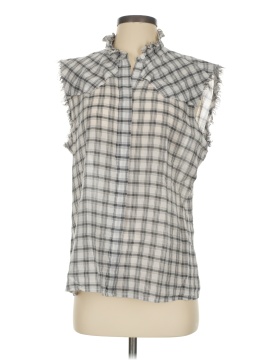Nili Lotan Sleeveless Button Down Shirt