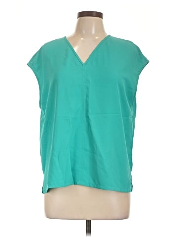 MING WANG Short Sleeve Blouse (view 1)