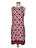 MICHAEL Michael Kors Graphic Red Casual Dress Size M - photo 1
