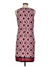 MICHAEL Michael Kors Graphic Red Casual Dress Size M - photo 2