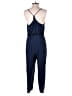 Soma Solid Blue Jumpsuit Size S - photo 2