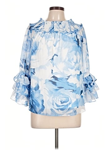 CeCe 3/4 Sleeve Blouse (view 1)