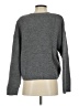 MNG Metallic Gray Pullover Sweater Size S - photo 2