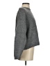 MNG Metallic Gray Pullover Sweater Size S - photo 4