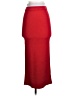 LE BOP Solid Red Formal Skirt Size XS - photo 1