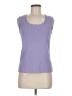 MULTIPLES Purple Sleeveless Top Size M - photo 1