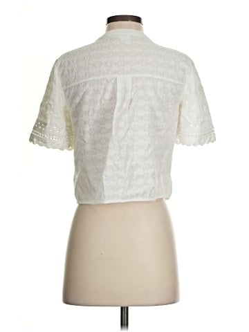 Veronica Beard Short Sleeve Blouse (view 2)