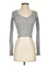 Aeropostale 100% Polyester Gray Cardigan Size XS - photo 1
