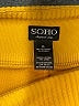 SOHO Apparel Ltd Solid Yellow Casual Skirt Size XL - photo 4