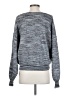 Free People Metallic Gray Pullover Sweater Size S - photo 2
