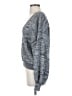 Free People Metallic Gray Pullover Sweater Size S - photo 5
