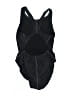 Speedo Solid Black One Piece Swimsuit Size L - photo 2