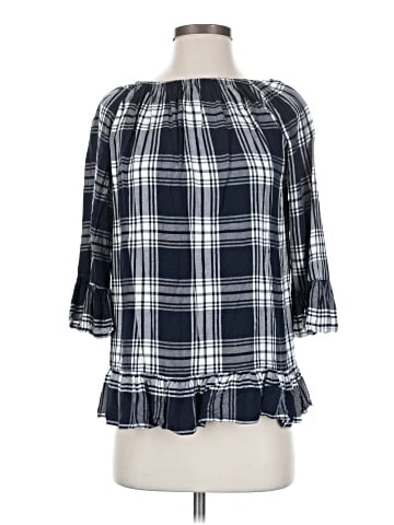 For The Republic 3/4 Sleeve Blouse (view 1)