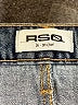RSQ 100% Cotton Hearts Blue Jeans Size 25 waist - photo 4