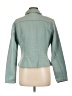 Faconnable 100% Cotton Solid Teal Denim Jacket Size L - photo 2
