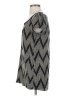rue21 100% Polyester Chevron-herringbone Gray Short Sleeve Top Size S - photo 5