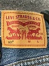 Levi's 100% Cotton Hearts Blue Denim Shorts Size 25 waist - photo 3