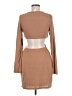 Altar'd State Solid Tan Casual Dress Size M - photo 2